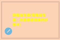 阻脂益生菌(阻脂益生菌：改善肠道健康的好帮手)