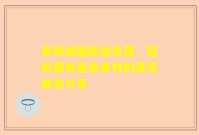 安利减脂肪益生菌，轻松拥有苗条身材的真实体验分享