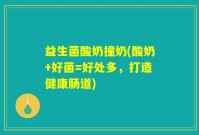 益生菌酸奶撞奶(酸奶+好菌=好处多，打造健康肠道)