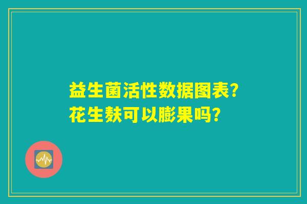 益生菌活性数据图表？花生麸可以膨果吗？