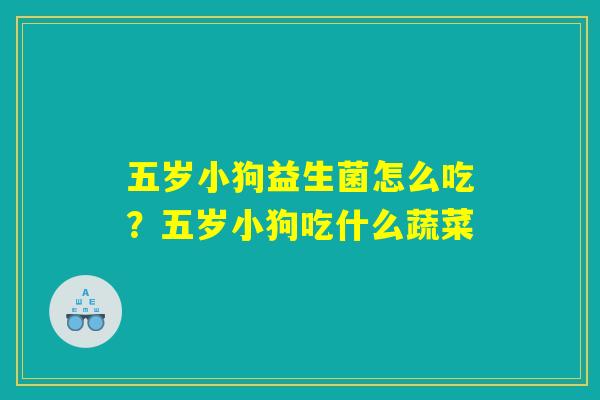 五岁小狗益生菌怎么吃？五岁小狗吃什么蔬菜