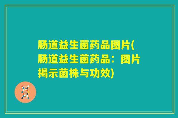 肠道益生菌药品图片(肠道益生菌药品：图片揭示菌株与功效)